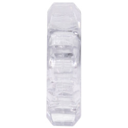RockSolid by Doc Johnson Cockring The Gear 20 mm Transparent